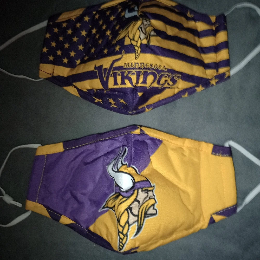 4 New Minnesota Vikings Face Masks